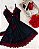 KIT LUXO ROBE + CAMISOLA + CALCINHA "PRETO COM VERMELHO" - Imagem 2