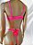 CONJUNTO PERSONALIZAVEL EM TULE COM LAÇO ROSA NEON - Imagem 4