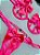 CONJUNTO PERSONALIZAVEL EM TULE COM LAÇO ROSA NEON - Imagem 2