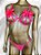 CONJUNTO PERSONALIZAVEL EM TULE COM LAÇO ROSA NEON - Imagem 3
