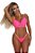 CONJUNTO NEON SUMMER LARANJA COM ROSA NEON - Imagem 3