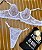 CONJUNTO PERSONALIZAVEL FIO BORBOLETA EM TULE CHANTILLY BRANCO - Imagem 5