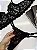 CONJUNTO PERSONALIZAVEL FIO BORBOLETA EM TULE DE BEIJO PRETO - Imagem 4