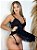 CAMISOLA TULE E RENDA ANGELINE + FIO PERSONALIZAVEL PRETO - Imagem 2