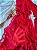 ROBE EM TULE LISO COM RENDA CATIUSCIA VERMELHO - Imagem 2