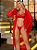 ROBE DOIS AMORES TULE VERMELHO COM CORAÇÃO VERMELHO - Imagem 2