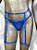 CONJUNTO PERSONALIZAVEL EM RENDA AZUL INTENSO - Imagem 7