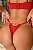 CONJUNTO PERSONALIZAVEL CROPPED TULE BORDADO PETALA VERMELHO ILUSION - Imagem 2