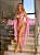 ROBE DOIS AMORES TULE COM CORAÇÃOZINHO ROSA - Imagem 1