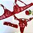 CONJUNTO PERSONALIZAVEL ÊXTASE CORAÇÃO PEQUENO VERMELHO - Imagem 3