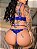 CONJUNTO PERSONALIZAVEL FIO BORBOLETA EM TULE COM PETALA AZUL BIC - Imagem 2