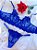 CONJUNTO PERSONALIZAVEL FIO BORBOLETA EM TULE COM PETALA AZUL BIC - Imagem 4