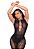BODYSTOCKING MACACÃO PRETO COM STRASS Y2156 - Imagem 7