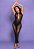 BODYSTOCKING MACACÃO PRETO COM STRASS Y2156 - Imagem 2