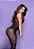 BODYSTOCKING MACACÃO PRETO COM STRASS Y2156 - Imagem 4