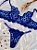 CONJUNTO PERSONALIZAVEL FIO BORBOLETA EM TULE COM CORAÇÃO AZUL BIC - Imagem 3