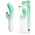 VIBRADOR DE PONTO G E CLITÓRIS CERBERUS VERDE PRETTY LOVE - Imagem 3