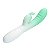 VIBRADOR DE PONTO G E CLITÓRIS CERBERUS VERDE PRETTY LOVE - Imagem 6