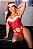 FANTASIA LUXO BODY MAMÃE NOEL COM GORRO - Imagem 4