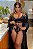 CONJUNTO LUXO SEM BOJO EM CETIM E RENDA PRETO PLUS SIZE - Imagem 3