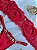 CONJUNTO PERSONALIZAVEL TOMARA QUE CAIA EM RENDA VERMELHO - Imagem 3