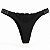 CALCINHA FIO DENTAL STRASS LOVE CORTE A LASER E DETALHE DE RENDA - Imagem 2