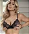 CONJUNTO PERSONALIZAVEL EM TULE COM CORAÇÃO E RENDA JADE PRETO - Imagem 8