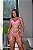 CONJUNTO PERSONALIZAVEL EM TULE COM CORAÇÃO E RENDA JADE ROSA PANTERA - Imagem 1