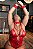 BODY LUXO VERMELHO MC DANY + ALGEMAS PLUS SIZE - Imagem 1
