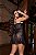 CAMISOLA TULE COM CORAÇÃO E RENDA + FIO PERSONALIZAVEL PRETO - Imagem 2