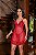 CAMISOLA TULE COM CORAÇÃO E RENDA + FIO PERSONALIZAVEL VERMELHO - Imagem 4