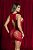 MINI VESTIDO COM DETALHES VAZADOS VERMELHO Y2178 - Imagem 2