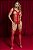 BODYSTOCKING MACACÃO ARRASTÃO VERMELHO Y2179 - Imagem 3