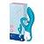 VIBRADOR DE PONTO G E CLITÓRIS EMBRACE ME SATISFYER AZUL - Imagem 1