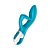 VIBRADOR DE PONTO G E CLITÓRIS EMBRACE ME SATISFYER AZUL - Imagem 5