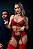 CONJUNTO LUXO SEM BOJO EM RENDA COM CINTA LIGA SAINHA VERMELHO - Imagem 7