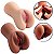 MASTURBADOR MASCULINO FORMATO VAGINA E ÂNUS 16,0 X 7,5 SI - Imagem 1