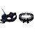KIT RAPOSA PRETO COM MASCARA SI - Imagem 3