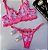 CONJUNTO PERSONALIZAVEL EM TULE BRANCO COM CORAÇÃO ROSA NEON - Imagem 6