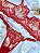 CONJUNTO PERSONALIZAVEL FIO BORBOLETA EM TULE CHANTILLY VERMELHO ILUSION - Imagem 4