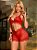 PIJAMA TRIO ENCANTO - SHORT, SUTIÂ E FIO PERSONALIZAVEL VERMELHO - Imagem 5