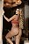 BABY DOLL TRIO LUXURIO SECRETO VERMELHO - Imagem 7