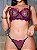 CONJUNTO PERSONALIZAVEL FIO BORBOLETA EM TULE COM CORAÇÃO PRETO COM ODALISCA - Imagem 1