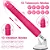 VIBRADOR COM BASE DE APOIO SEX MACHINE VIA APP - Imagem 1