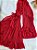ROBE EM TULE COM CORAÇÃO E RENDA LETICIA VERMELHO - Imagem 3