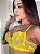 CONJUNTO PERSONALIZAVEL FIO BORBOLETA TULE PETALA AMARELO SICILIANO - Imagem 6