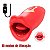 VIBRADOR COM FORMATO DE BOCA E LINGUA VIBATORIA YSCH111 - Imagem 3