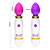 MINI VIBRADOR MASSAGEADOR MINI WAND 10 MODOS RECARREGAVEL - Imagem 2