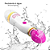 MINI VIBRADOR MASSAGEADOR MINI WAND 10 MODOS RECARREGAVEL - Imagem 5