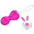 MINI VIBRADOR CAPSULA BALL AVELUDADO COM CONTROLE SEM FIO - Imagem 2